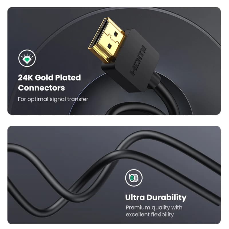 마이크로 HDMI to HDMI 케이블 4K 60Hz