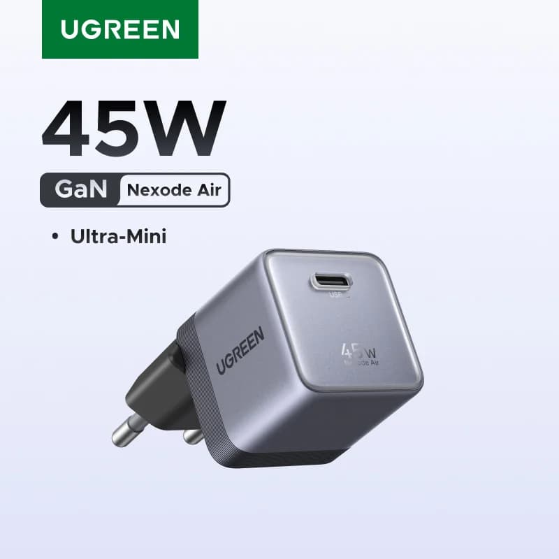 45W GaN USB-C 충전기, 컴팩트 고속 충전