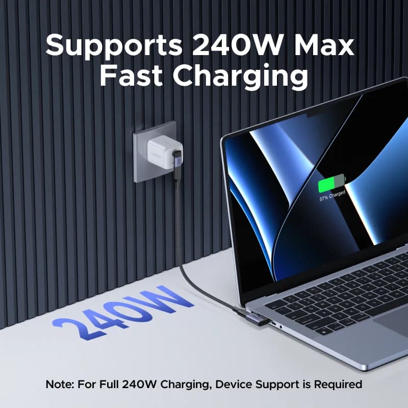 USB-C to USB-C L자형 어댑터 2개입