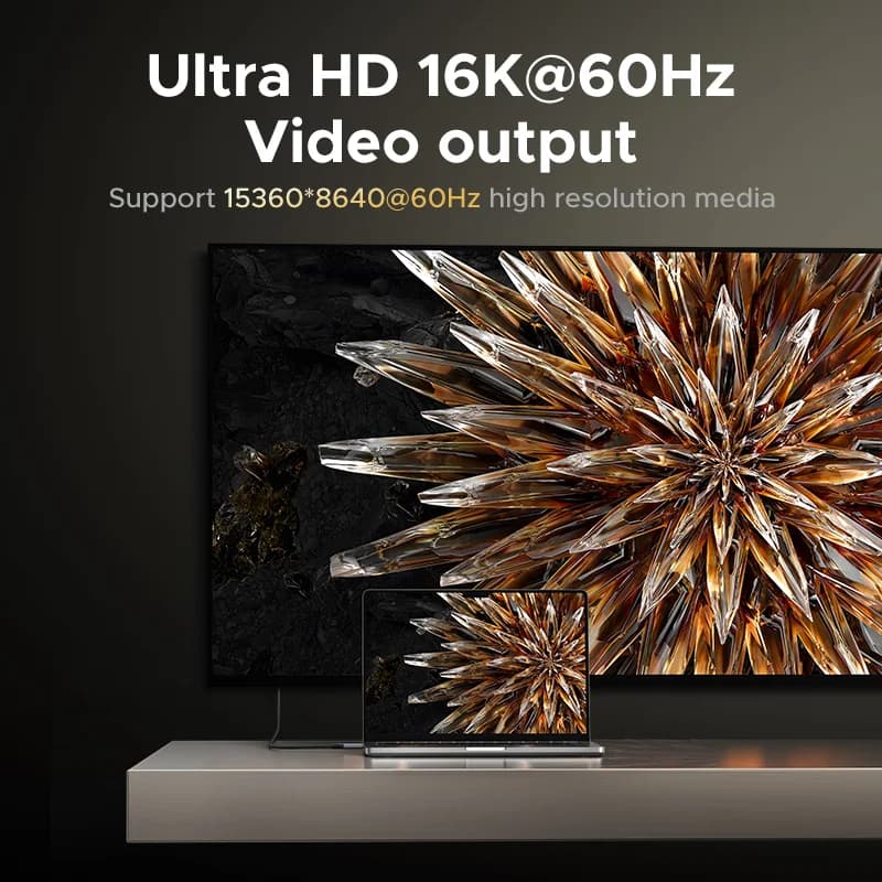 USB4 USB-C 케이블, 240W PD, 80Gbps 데이터 전송