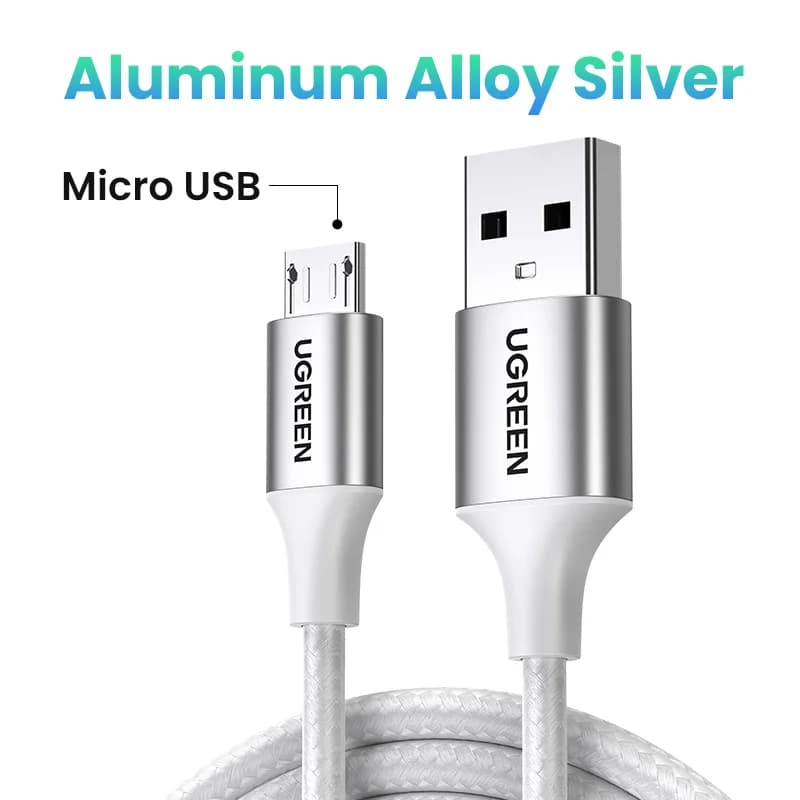 마이크로 USB 케이블, 2A, 나일론 브레이디드