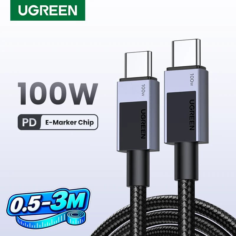 USB-C to USB-C 케이블, 100W PD, 5A