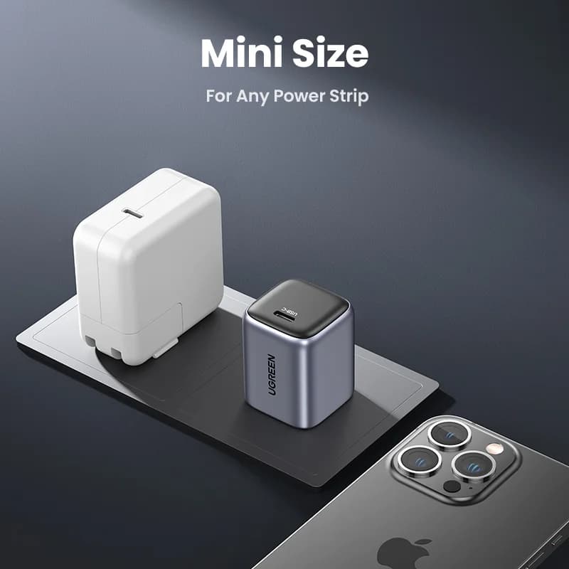 20W GaN USB-C 고속 충전기, US 플러그