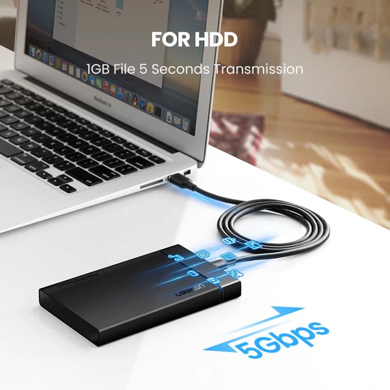 USB-C 데이터 케이블, 5Gbps USB 3.0, 3A