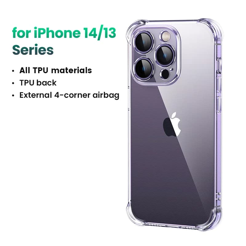 iPhone Pro Max용 투명 충격 방지 케이스