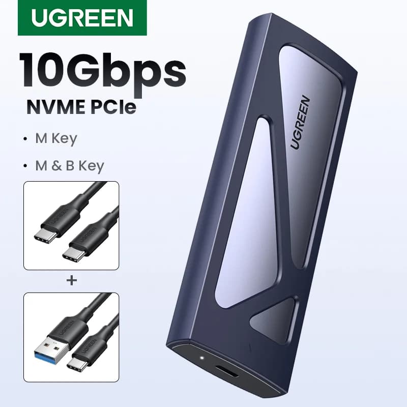 M.2 NVMe SSD 인클로저 USB-C 5Gbps