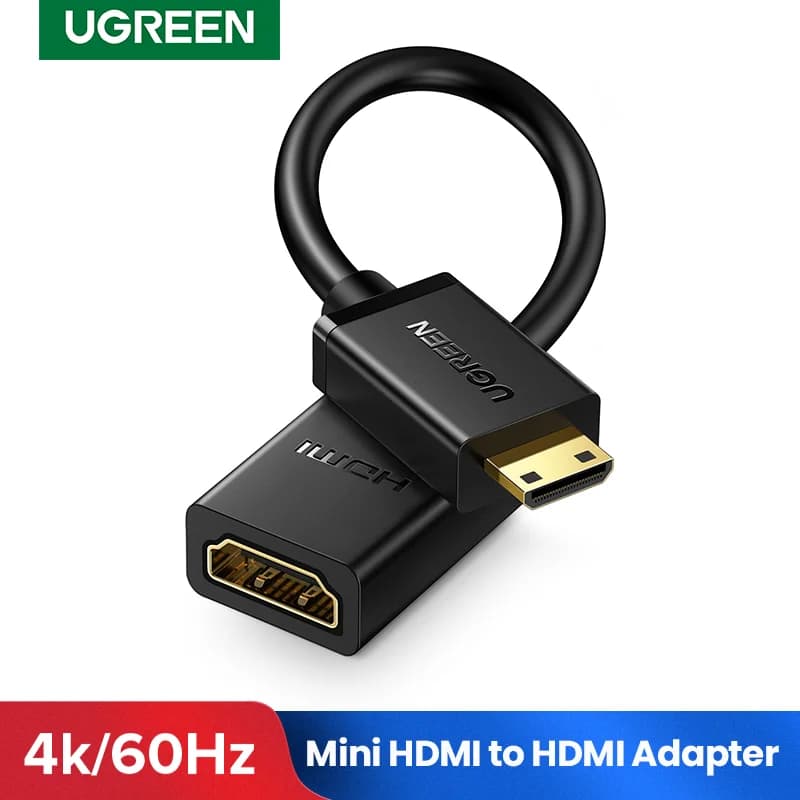 미니 HDMI to 표준 HDMI 4K 어댑터 케이블