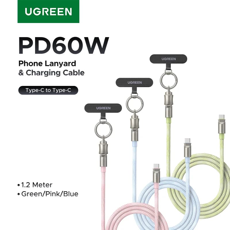 PD60W USB-C 목걸이형 충전 케이블