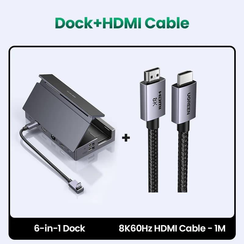 HDMI 포함 Steam Deck 도킹 스테이션