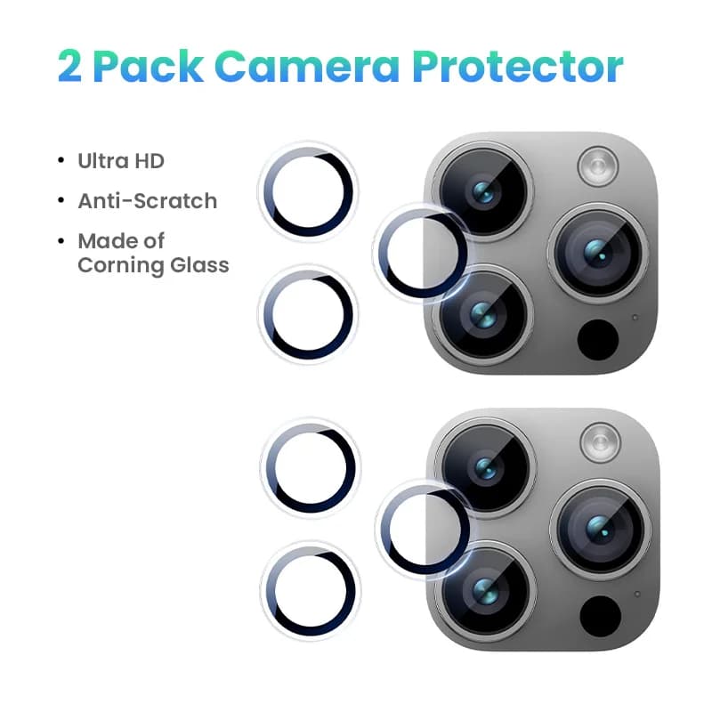 iPhone Pro 모델용 카메라 렌즈 보호 유리