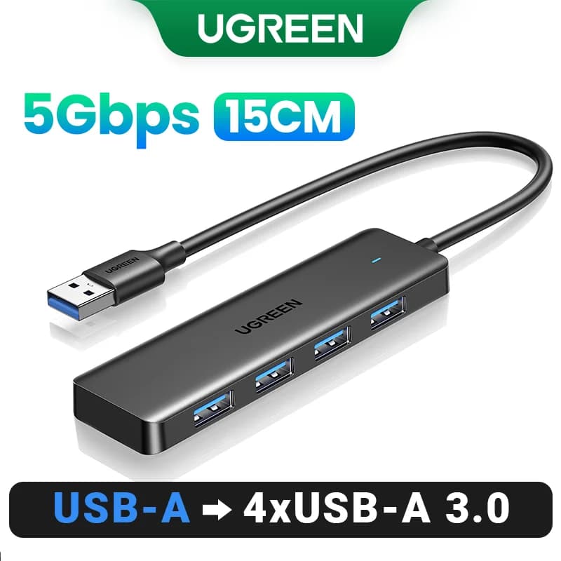 4포트 USB 3.0 & USB-C 허브
